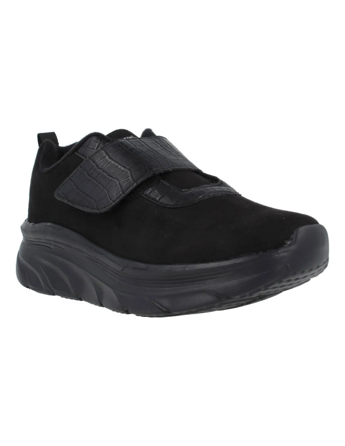 DOCTOR CUTILLAS  ZAPATILLAS CONFORT VELCRO NEGRO