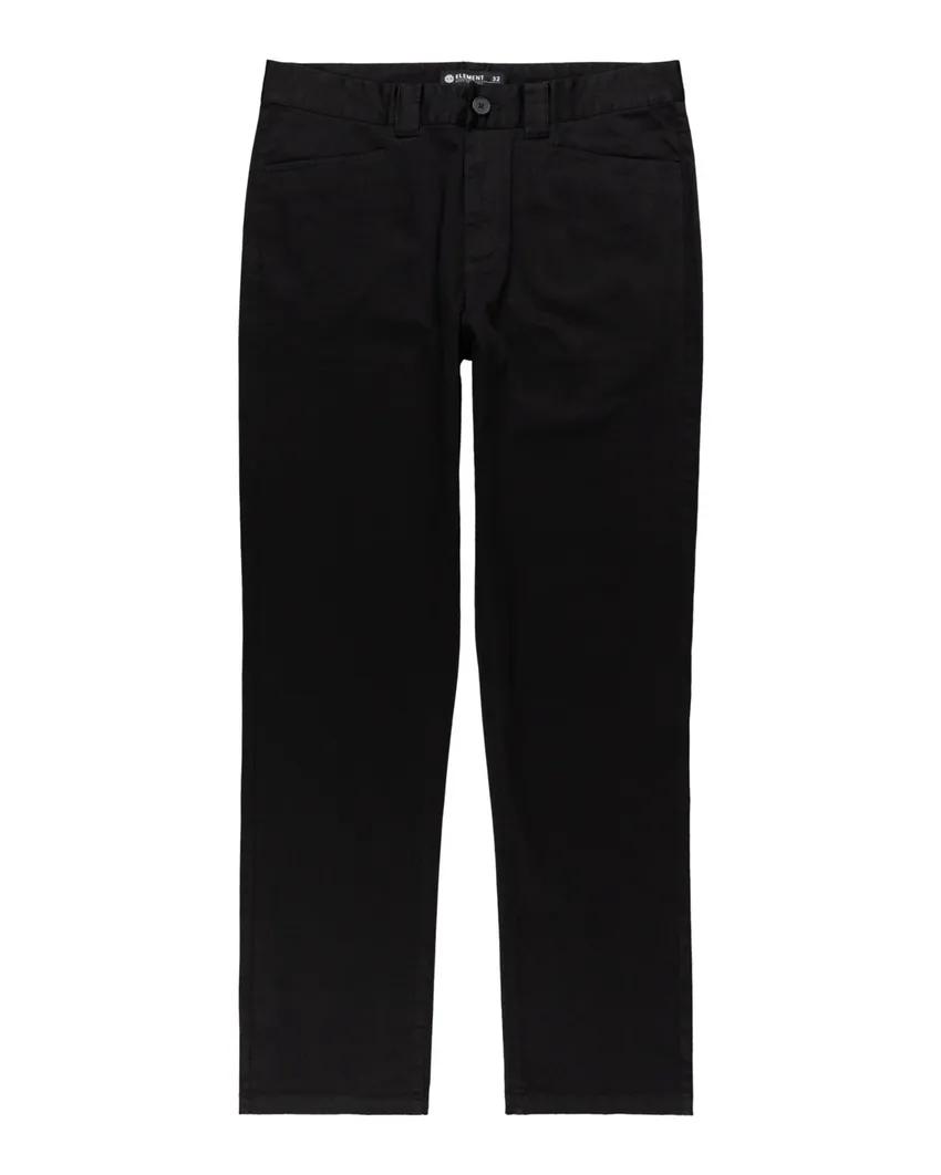 ELEMENT SAWYER CHINOS FLINT BLACK