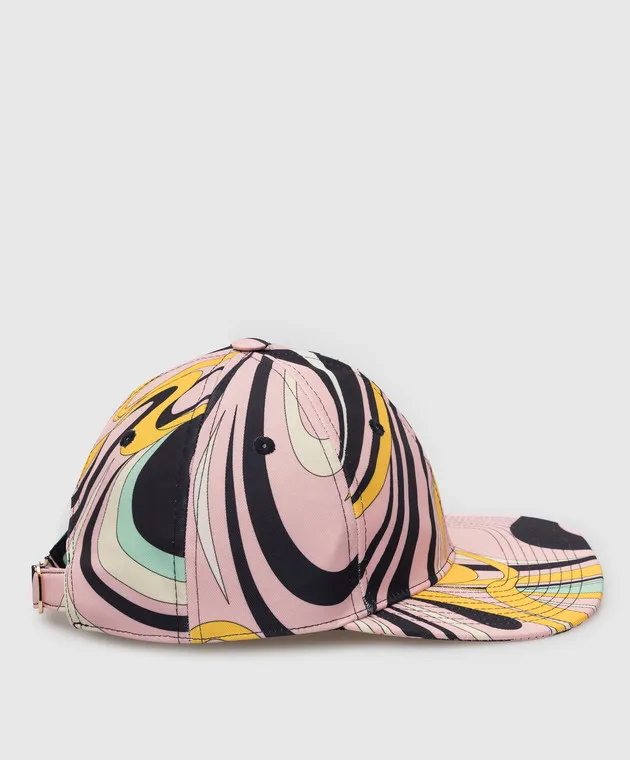 EMILIO PUCCI Cap in Onde print