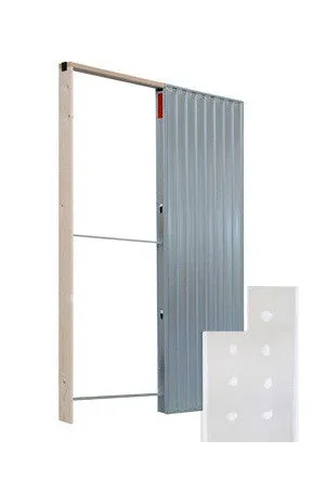 Estructura para Puerta Corredera para Pared de Pladur 100mm