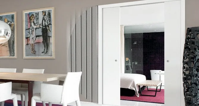 Estructura para Puerta Corredera para Pared de Pladur 100mm