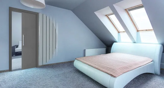 Estructura para Puerta Corredera para Pared de Pladur 100mm