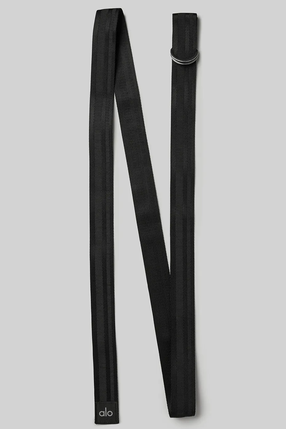 EXTRA LONG YOGA STRAP  BLACK