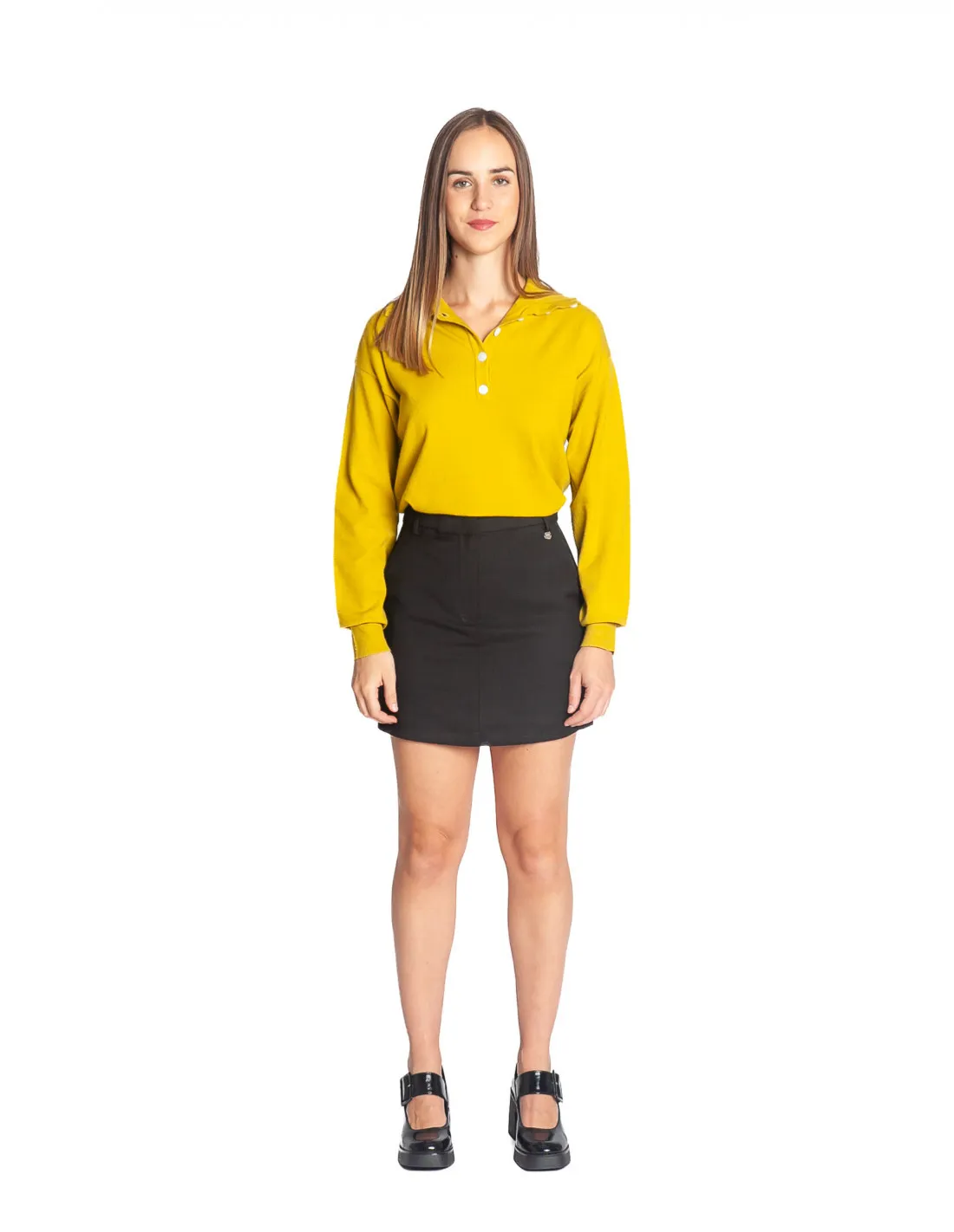 FALDA PANTALÓN CORTA NEGRA BSB