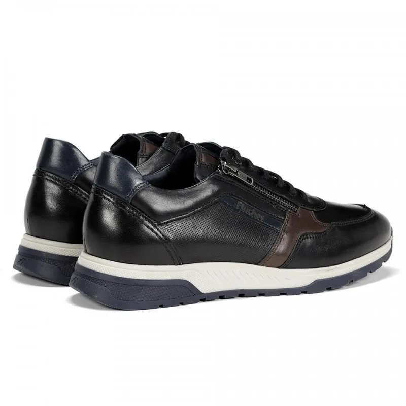FLUCHOS Louis F1600 Negro y marrón Deportivo casual hombre