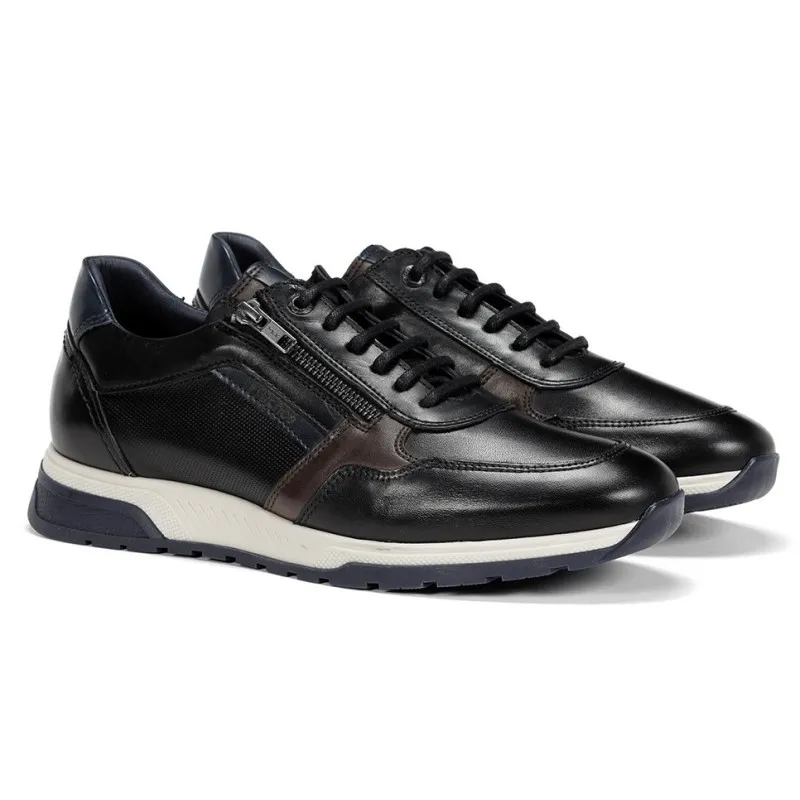 FLUCHOS Louis F1600 Negro y marrón Deportivo casual hombre
