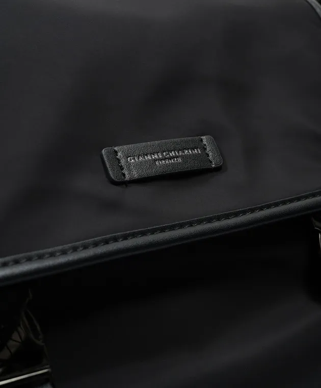 Gianni Chiarini Black Oslo backpack