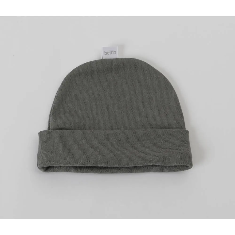 Gorrito bebé gris ceniza de beltin newborn.