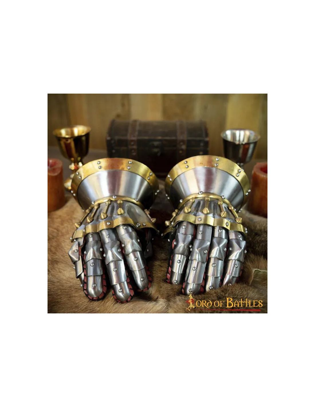 Guanteletes medievales Baron S. XIV