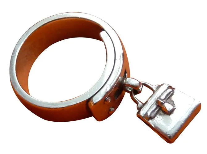 Hermès anillo Plata 