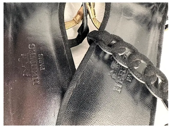 Hermès Orilla Negro Dorado 