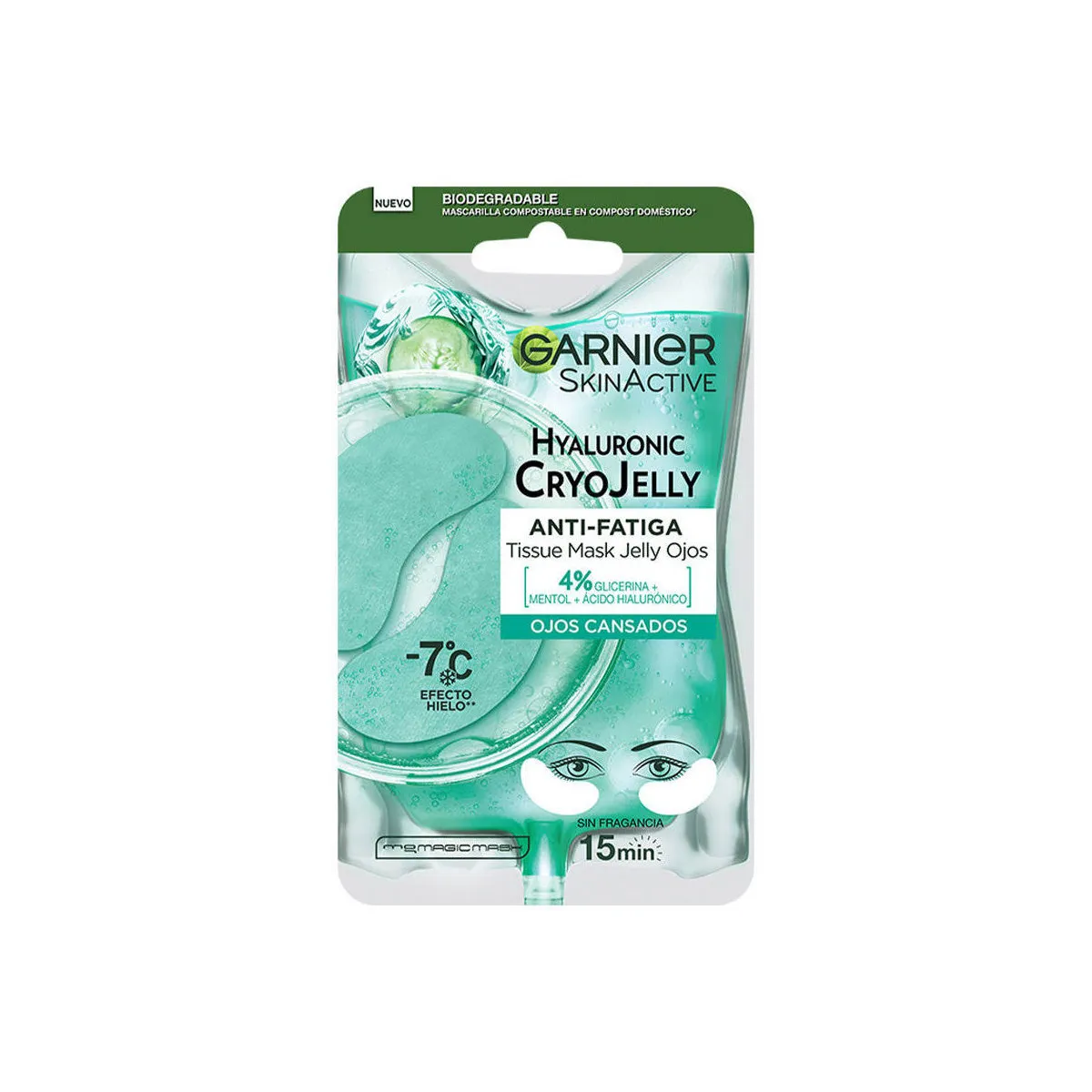 Hyaluronic Cryojelly Tissu Mask Ojos Antifatiga 5 Gr
