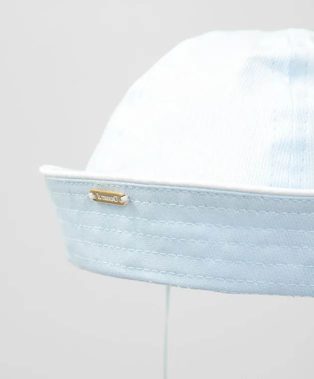 Il Trenino Children's blue panama