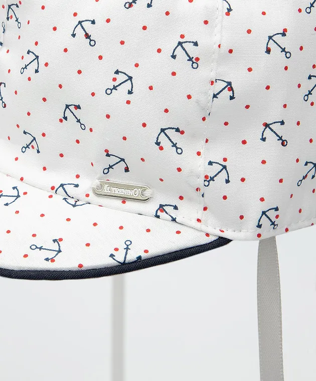 Il Trenino Children's white cap
