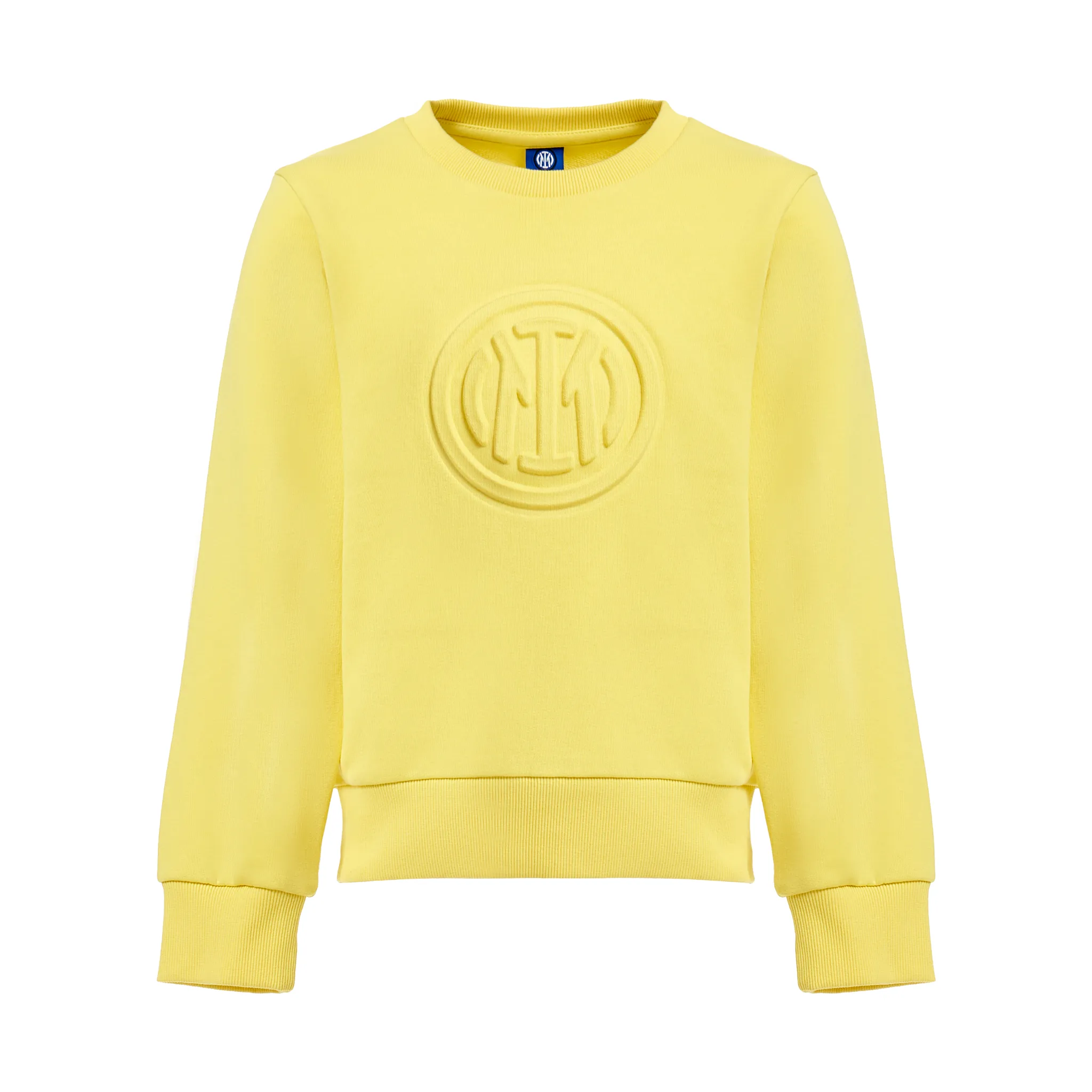 IM SUDADERA CUELLO REDONDO EMBOSSED CREST NIÑO