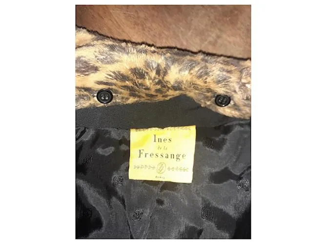 Inès de la Fressange Chaqueta de lana Negro 