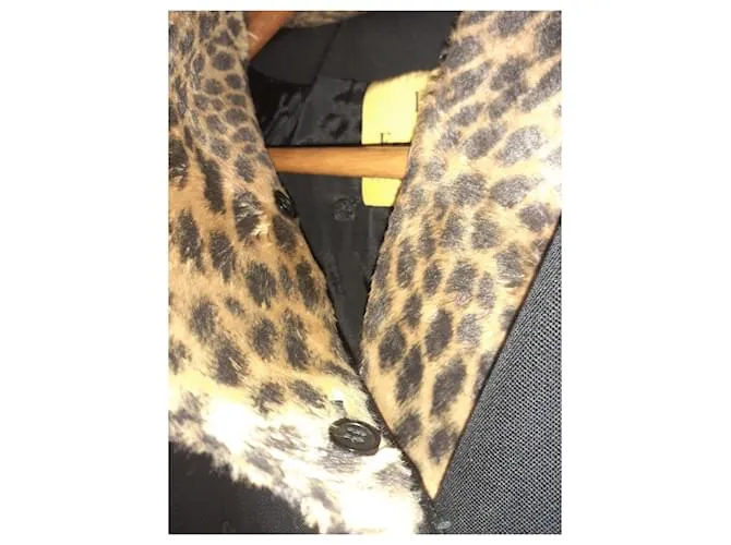 Inès de la Fressange Chaqueta de lana Negro 