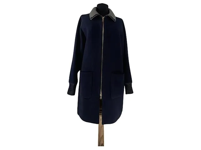 IQ + Berlin Abrigos, Ropa de calle Azul oscuro 