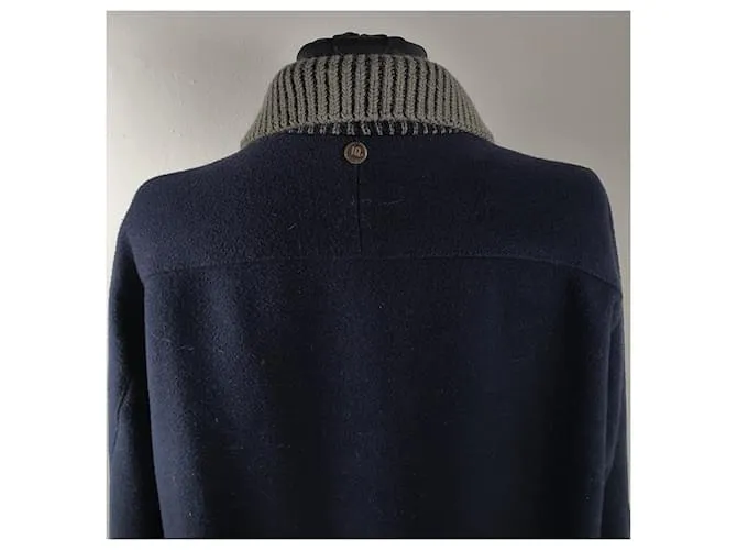 IQ + Berlin Abrigos, Ropa de calle Azul oscuro 