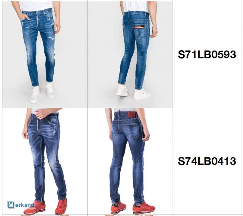 JEANS DSQUARED 40 REFERENCIAS