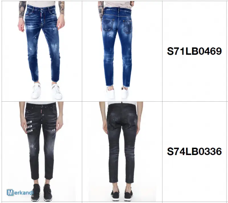 JEANS DSQUARED 40 REFERENCIAS