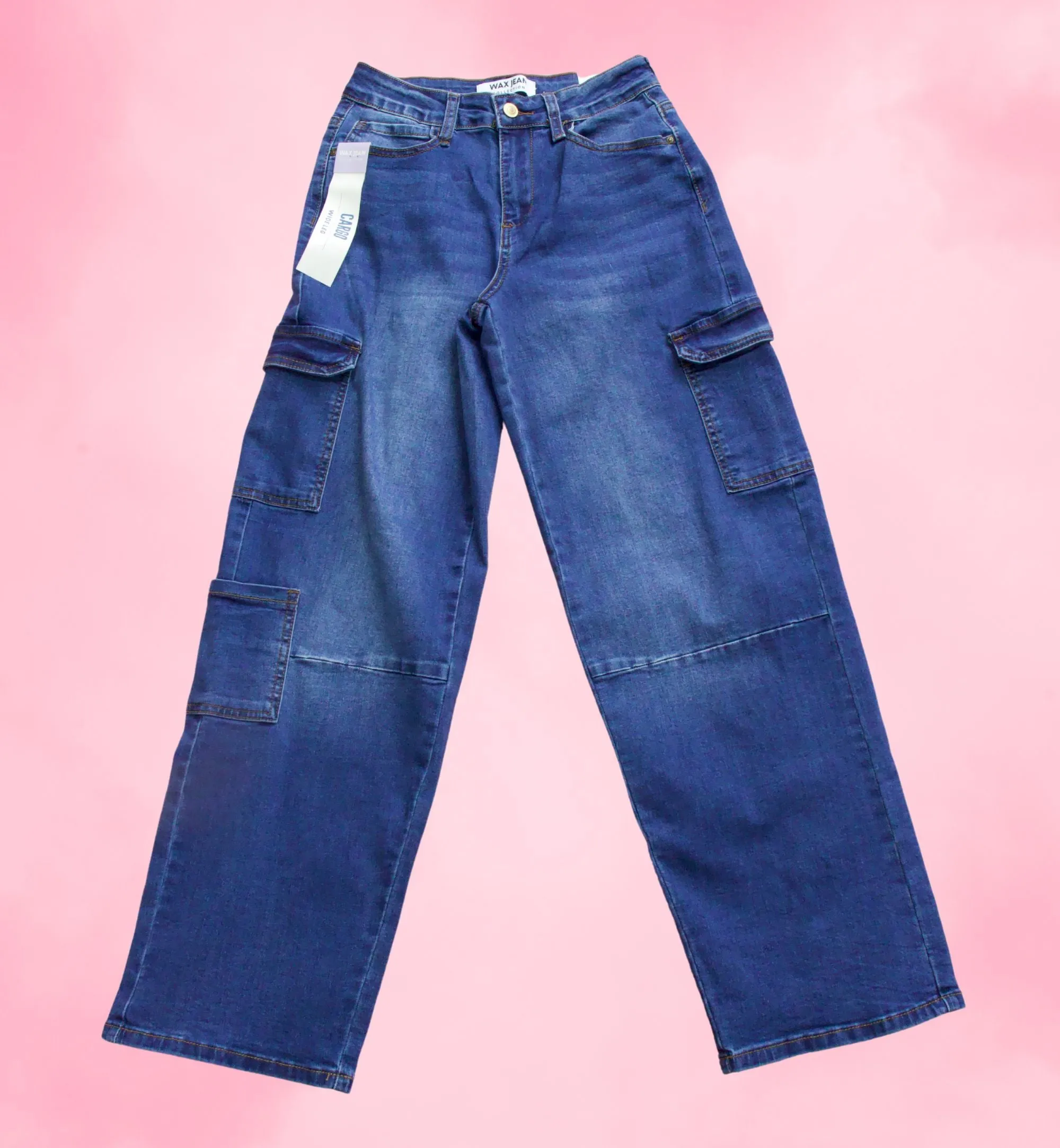 JEANS TIPO CARGO Y WIDE LEG 90336