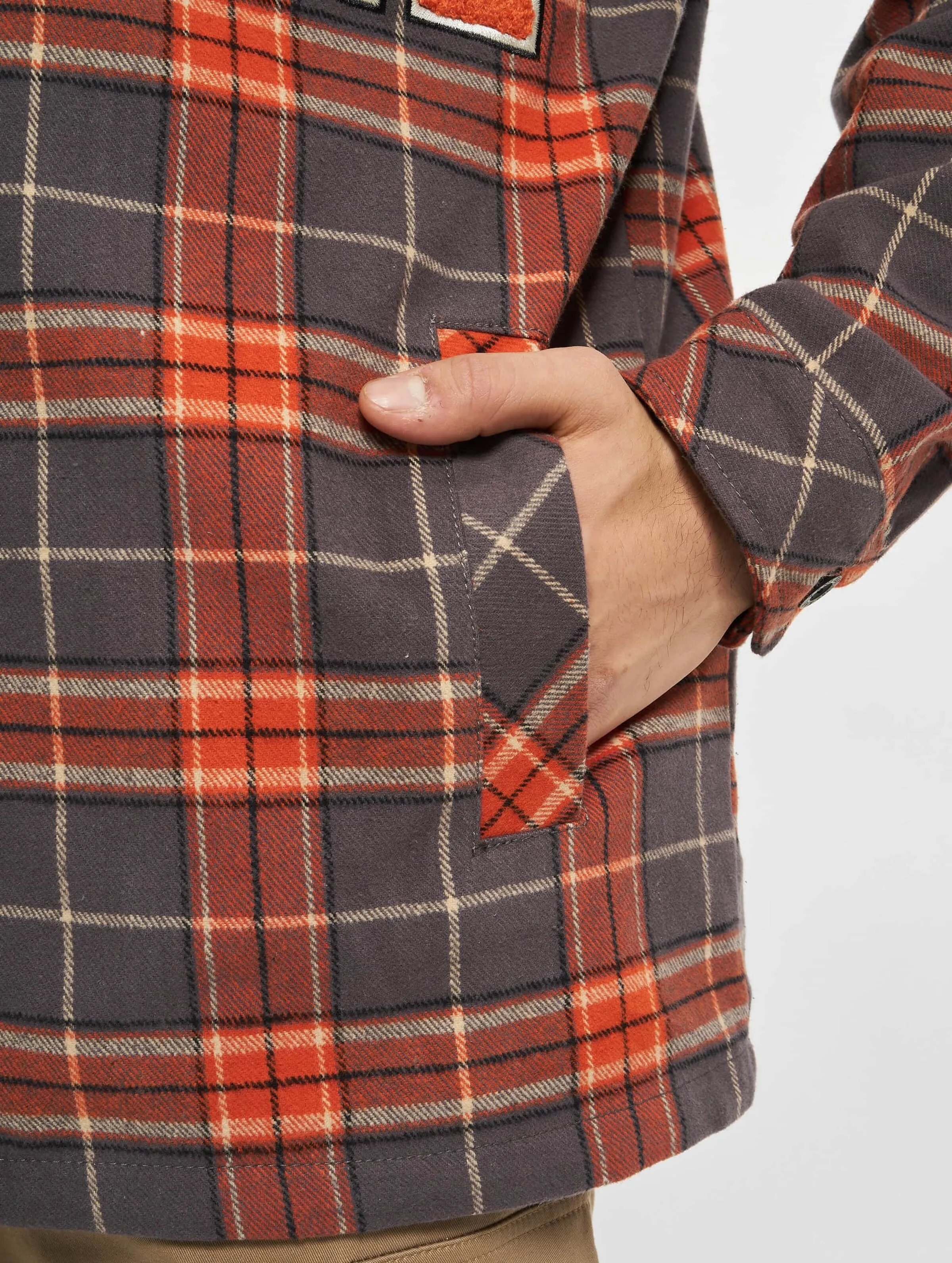 Karl Kani Chest Signature Heavy Flannel Shirt