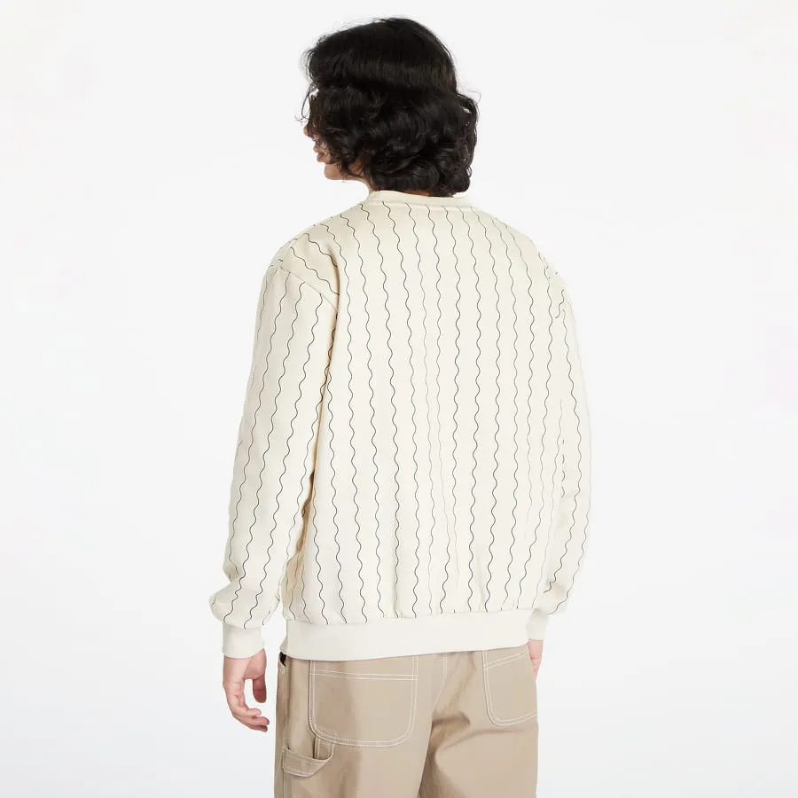 Karl Kani Small Signature Ziczac Pinstripe Crewneck