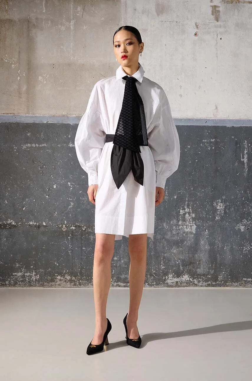 KARL LAGERFELD Huns Pick KL Necktie Dress