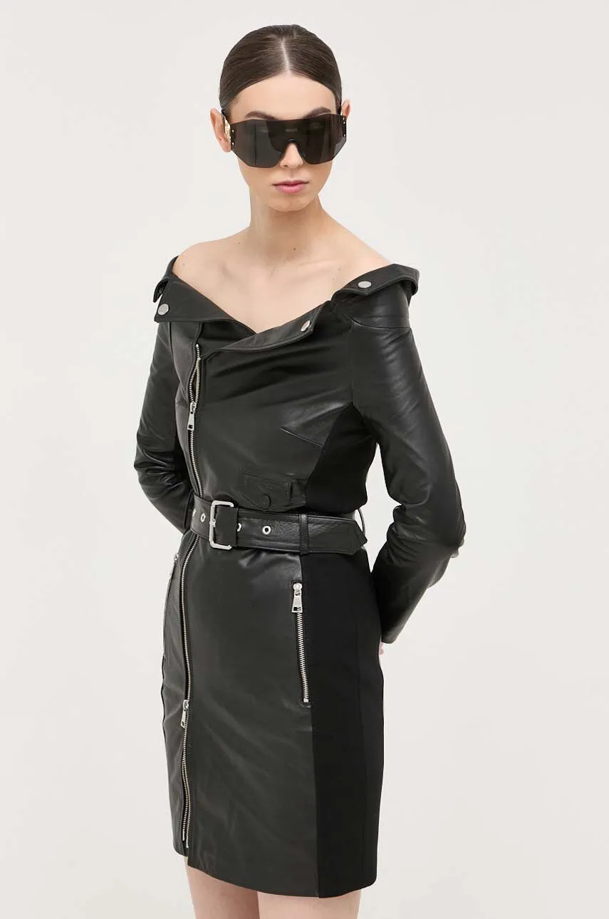 KARL LAGERFELD Leather Dress