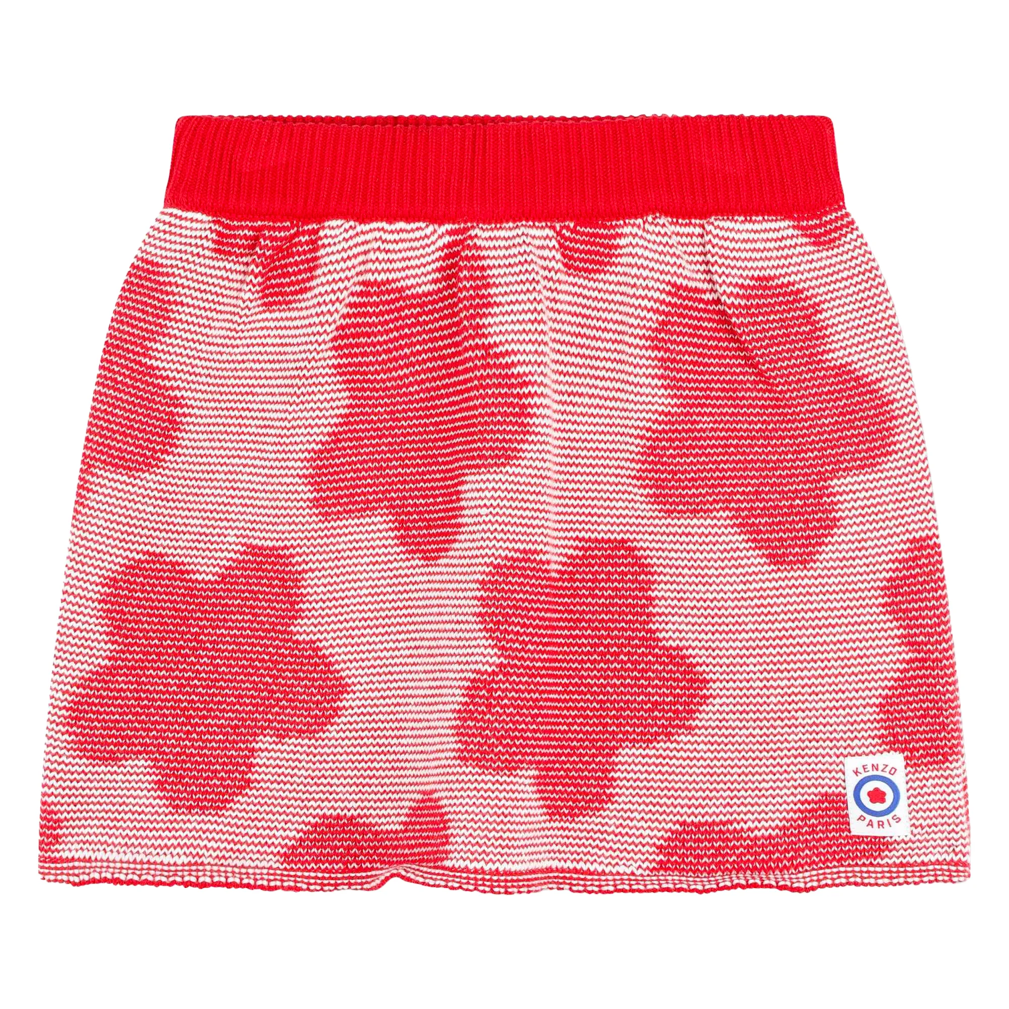 KENZO KIDS Falda floral de punto