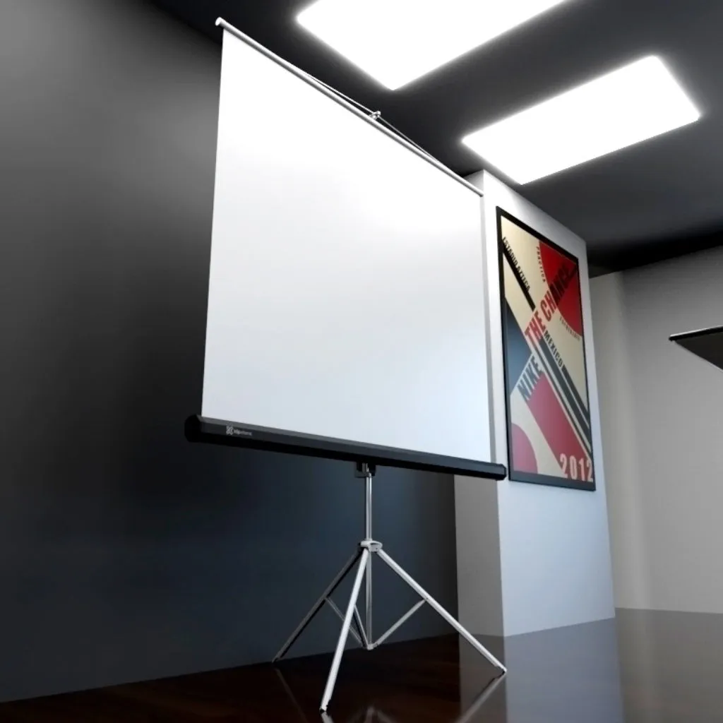 KLIP XTREME PANTALLA MANUAL PARA PROYECCIóN 120 CON TRíPODE, KPS104