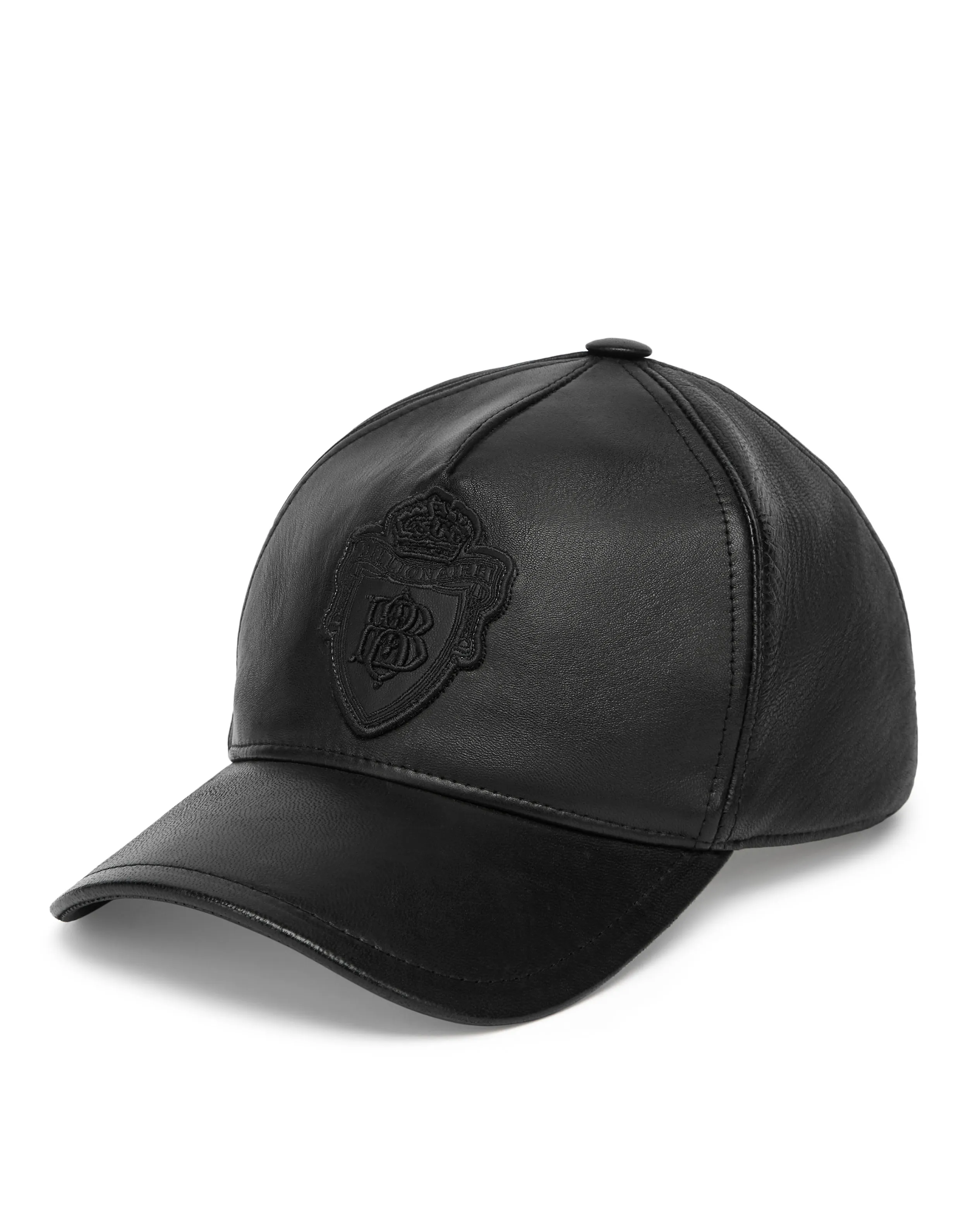 LEATHER BASEBALL CAP