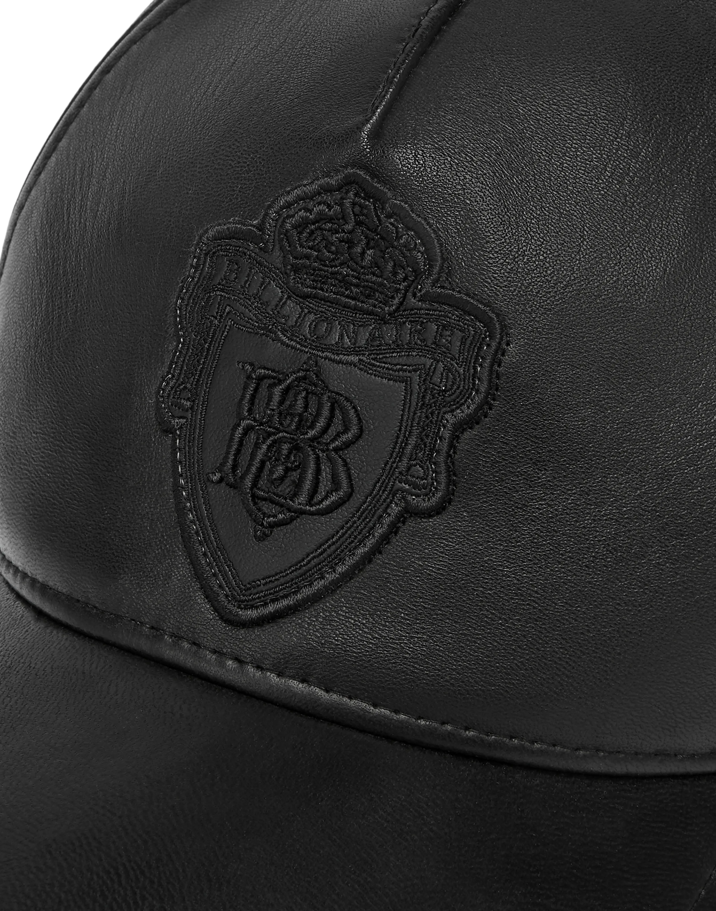 LEATHER BASEBALL CAP