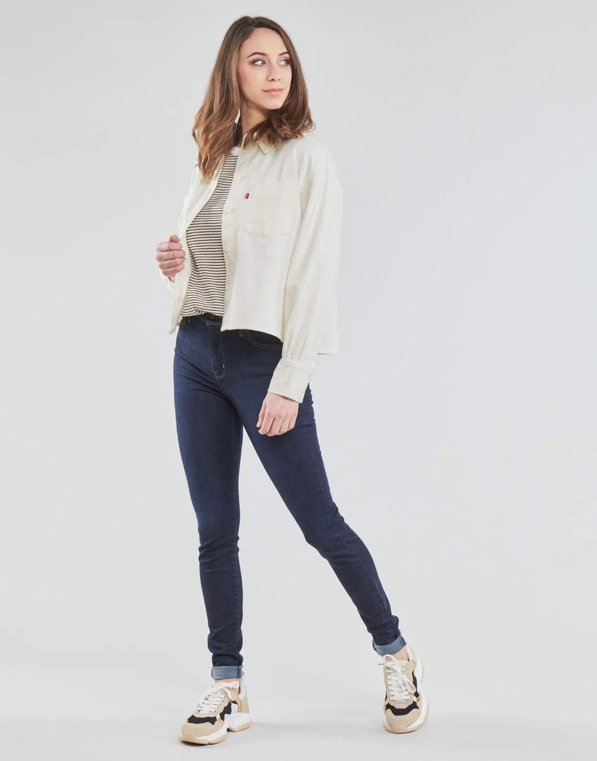 Levi's ZOEY PLEAT UTILITY SHIRT