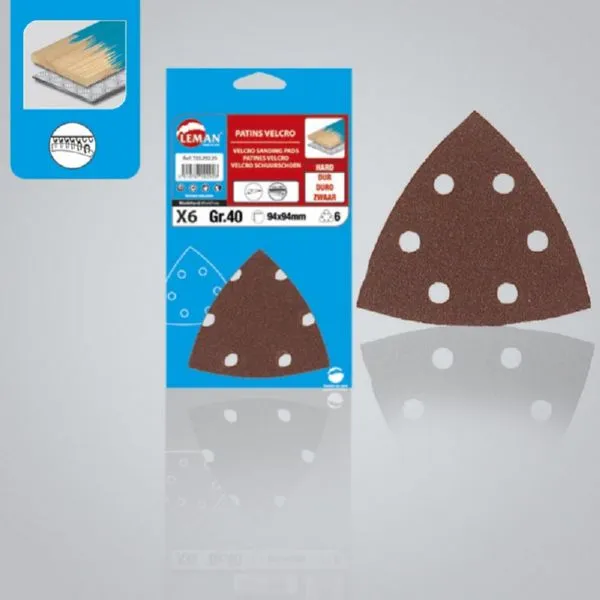 LIJA TRIANGULO 93x100x62 GR40