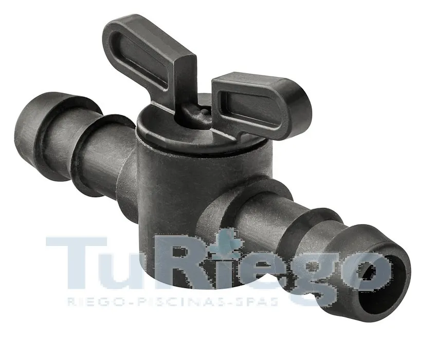 Llaves de paso Fitting roscado para cinta riego por goteo