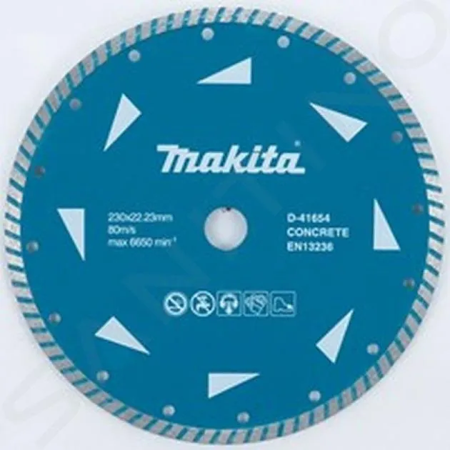 MAKITA ACCESORIOS  DISCO DE CORTE DE DIAMANTE PARA HORMIGóN 230X22,2 MM D41654