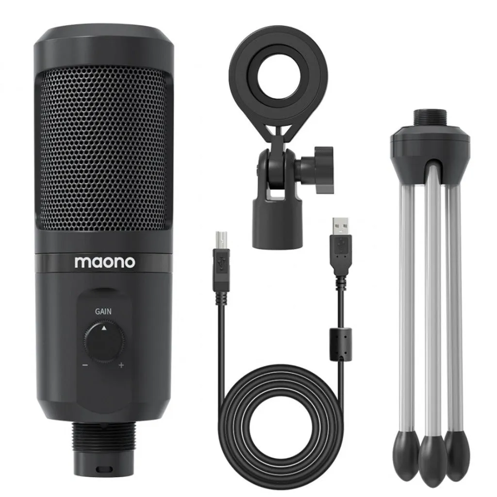 MAONO MICRóFONO ALáMBRICO RGB PARA PC (AUPM461TR)