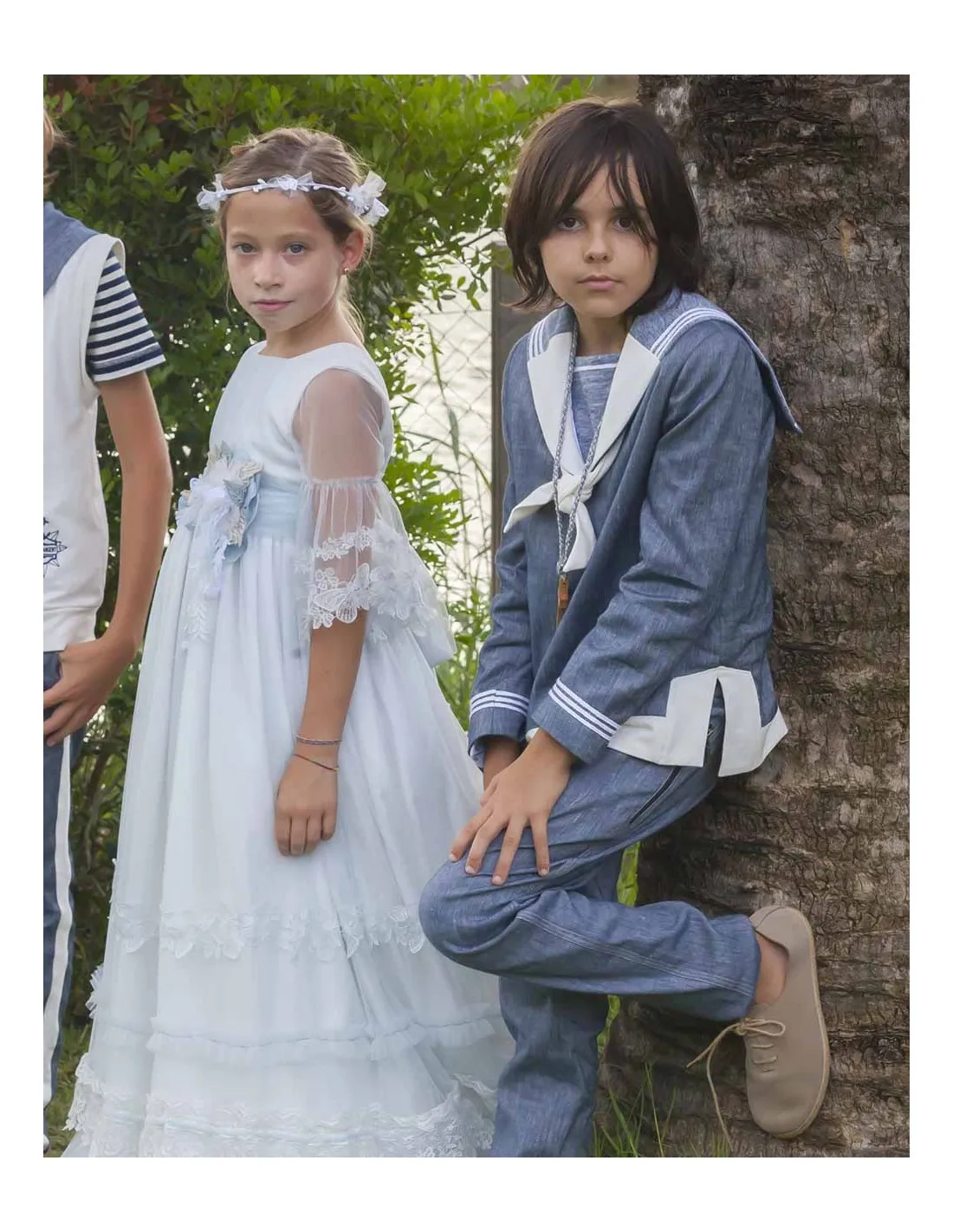 Marinero Niño Azul y Crudo de Estels D´Argent 2022