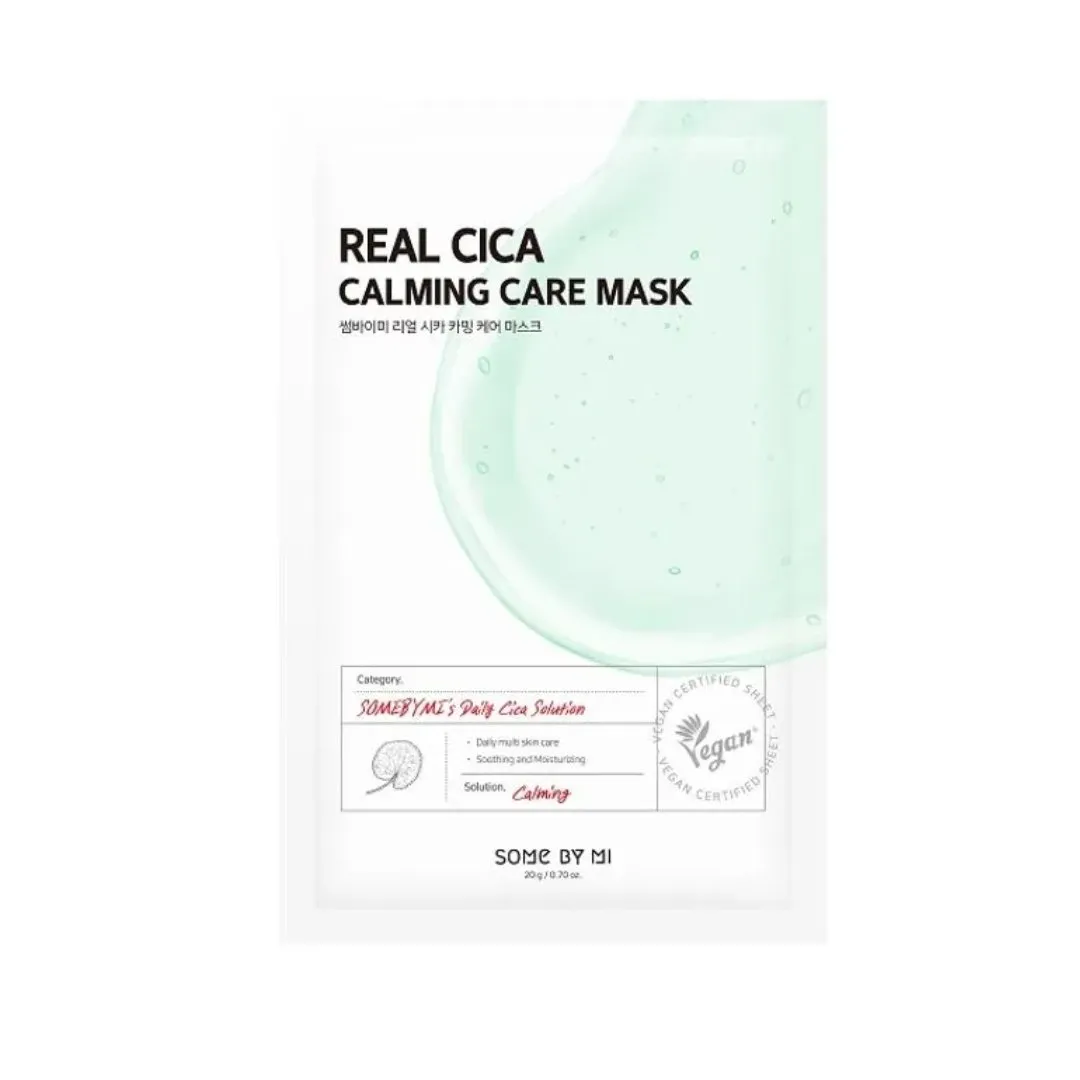 Mascarilla Facial Some By Mi Real Cica Calming Care Mask 20g
