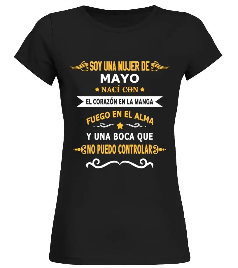 Mayo, Edición Limitada Camiseta cuello redondo Mujer