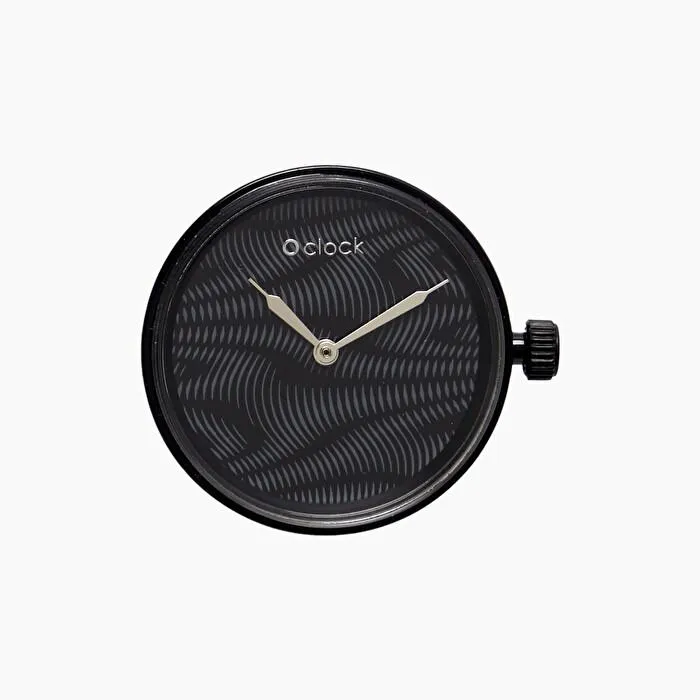 Mecanismo moiré negro O clock