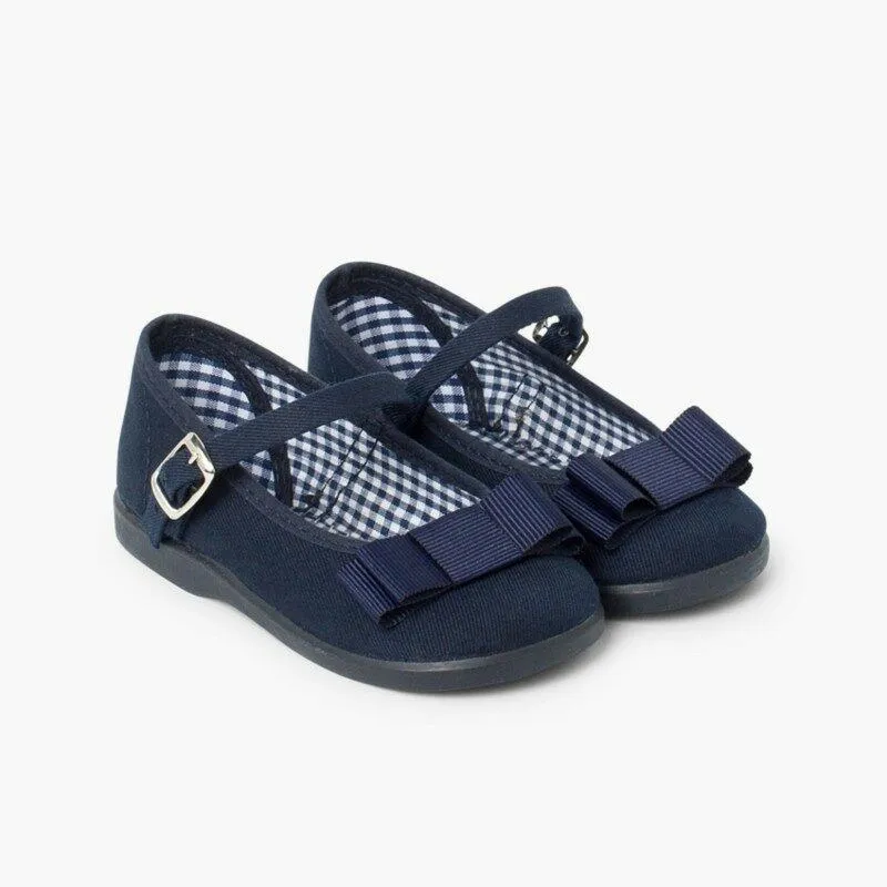 Merceditas Niña Azul Marino Modelo Julieta