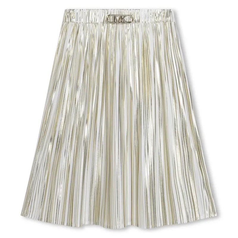 MICHAEL KORS Falda midi plisada