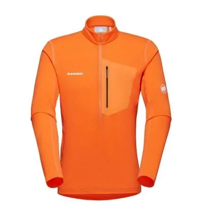 Midlayer Mammut Aenergy Light Ml Half Zip Pullover (mandarina) hombre