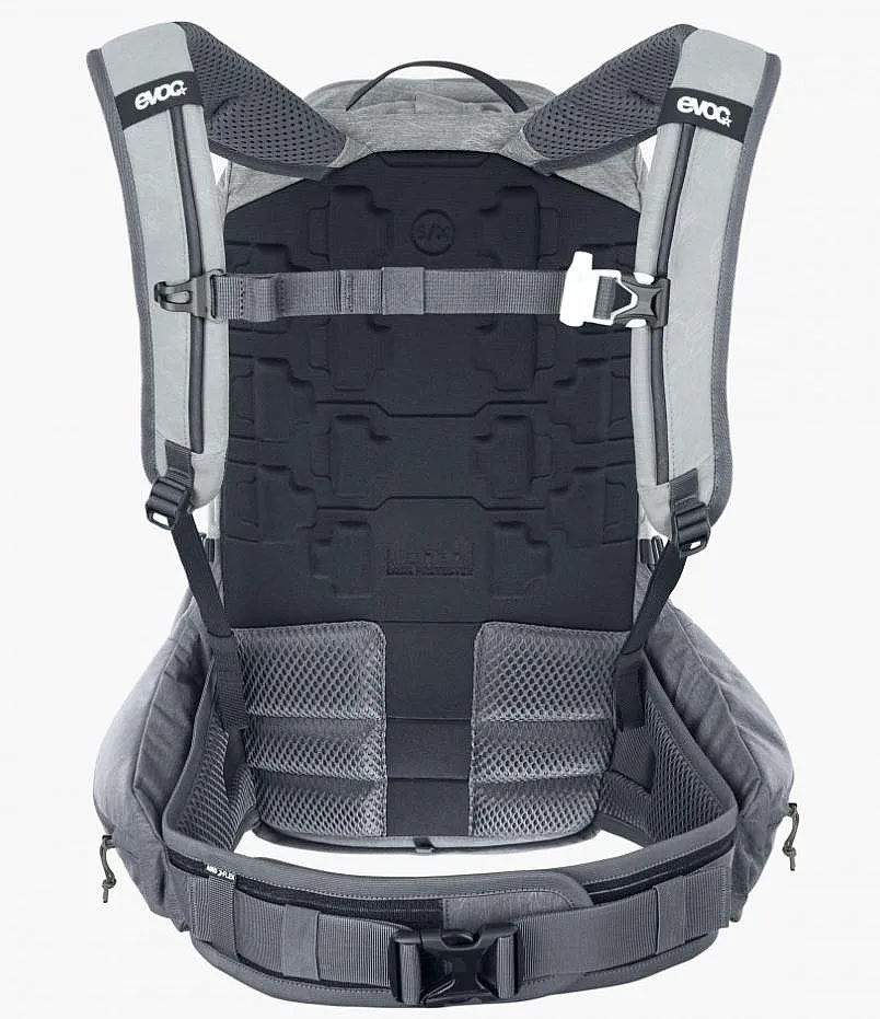 MOCHILA EVOC TRAIL PRO L/XL  STONE/CARBON GREY