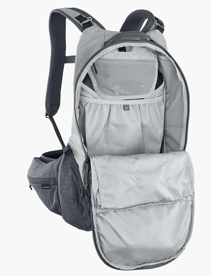 MOCHILA EVOC TRAIL PRO L/XL  STONE/CARBON GREY