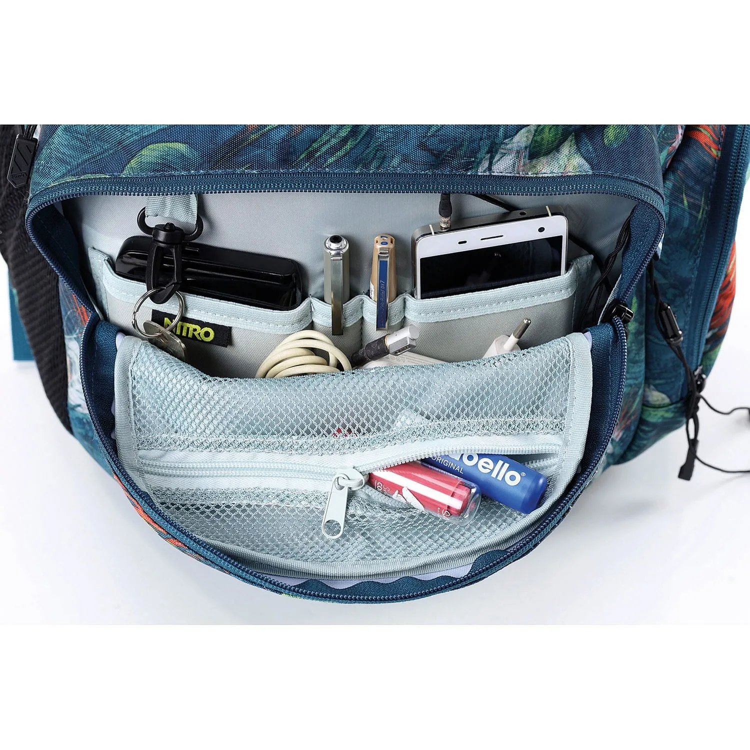 MOCHILA NITRO HERO  TROPICAL