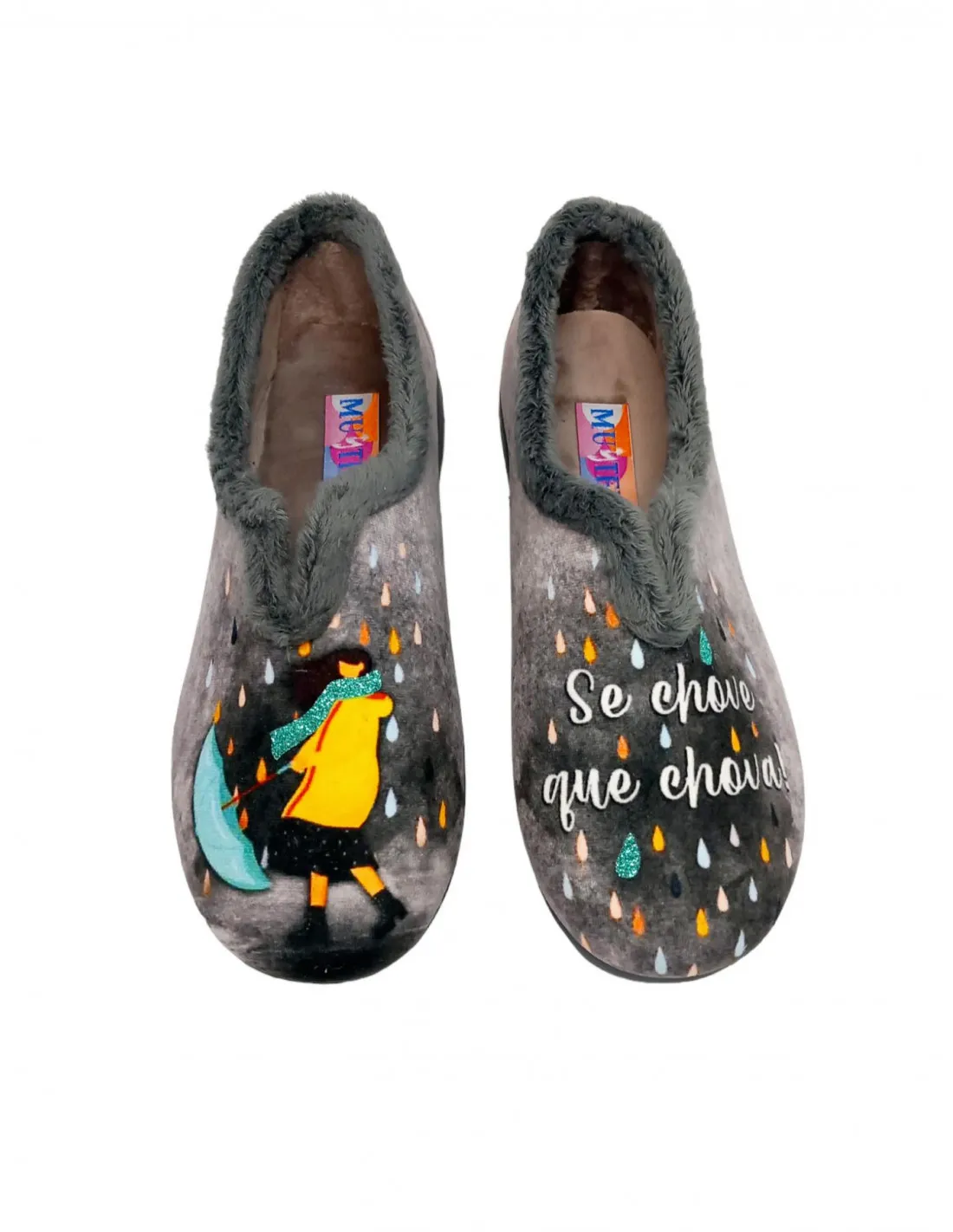 Muyter zapatilla casa mujer 390GA